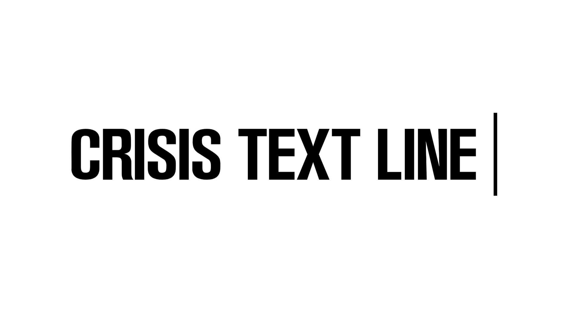 Crisis Text Line Crisis Text Line logo