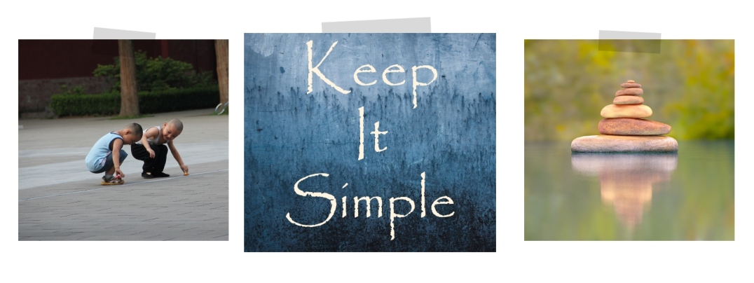 Keep It Simple AA Slogan