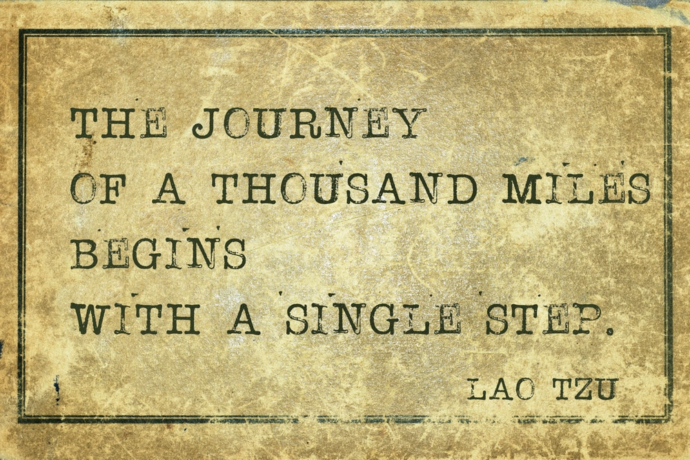 Lao Tzu Journey Quote